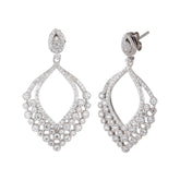 Peacock Vintage Hoops Earrings - silvermark